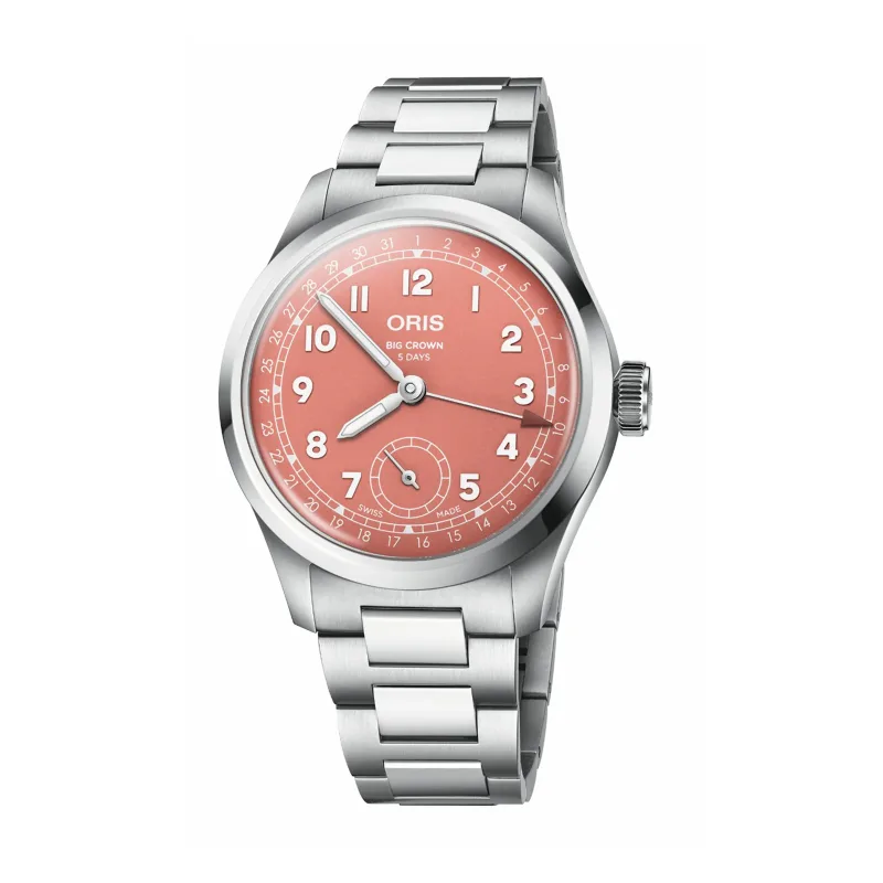 Big Crown Pointer Date Calibre 403 40mm Mens Watch Red