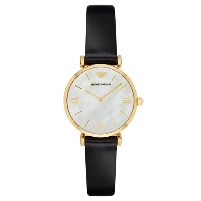 Black Strap 32mm Ladies Watch