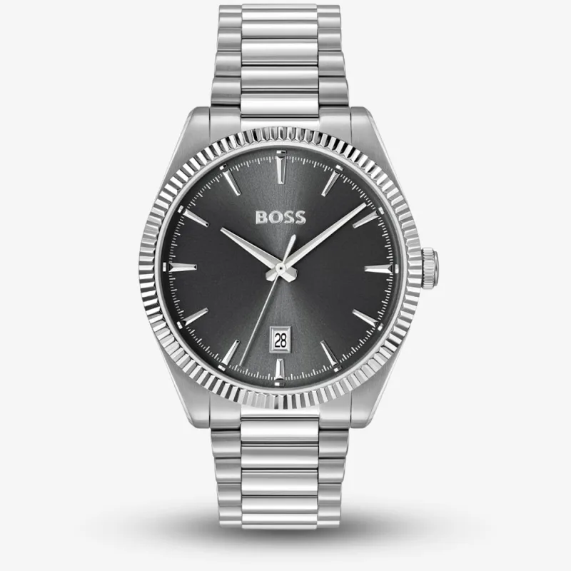 Boss Mens Cheswick Grey Bracelet Watch 1514310