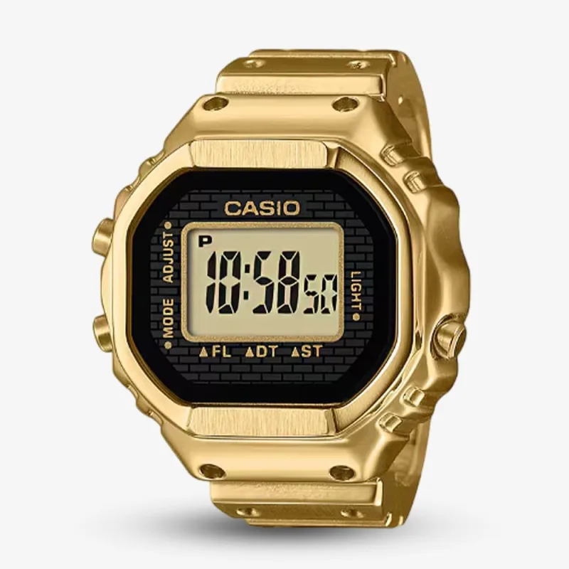 Casio 50th Anniversary Gold Plated Digital Ring Watch Crw-001G-9ER