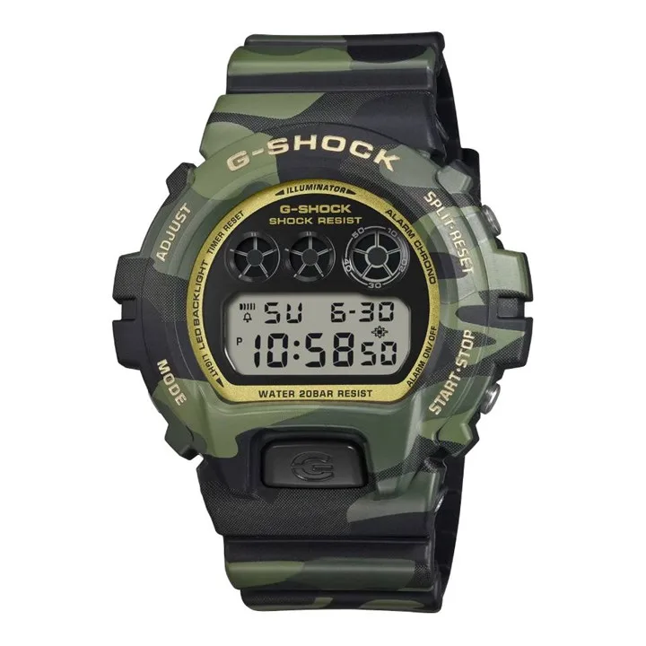 Casio G-Shock Dw-6900CMG-3ER Digital Camo Strap Watch - W17623
