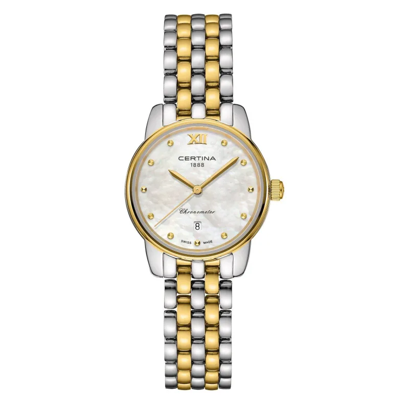 Certina Ds-8 Mother of Pearl Quartz Ladies Watch