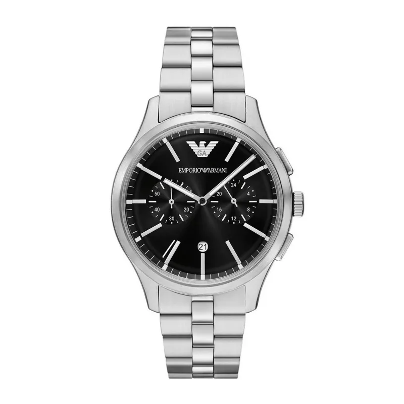 Chronograph Black Dial Mens Watch