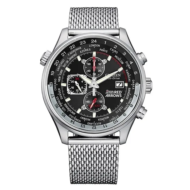 Citizen Mens Red Arrows Chronograph Eco-Drive Watch CA0080-71E