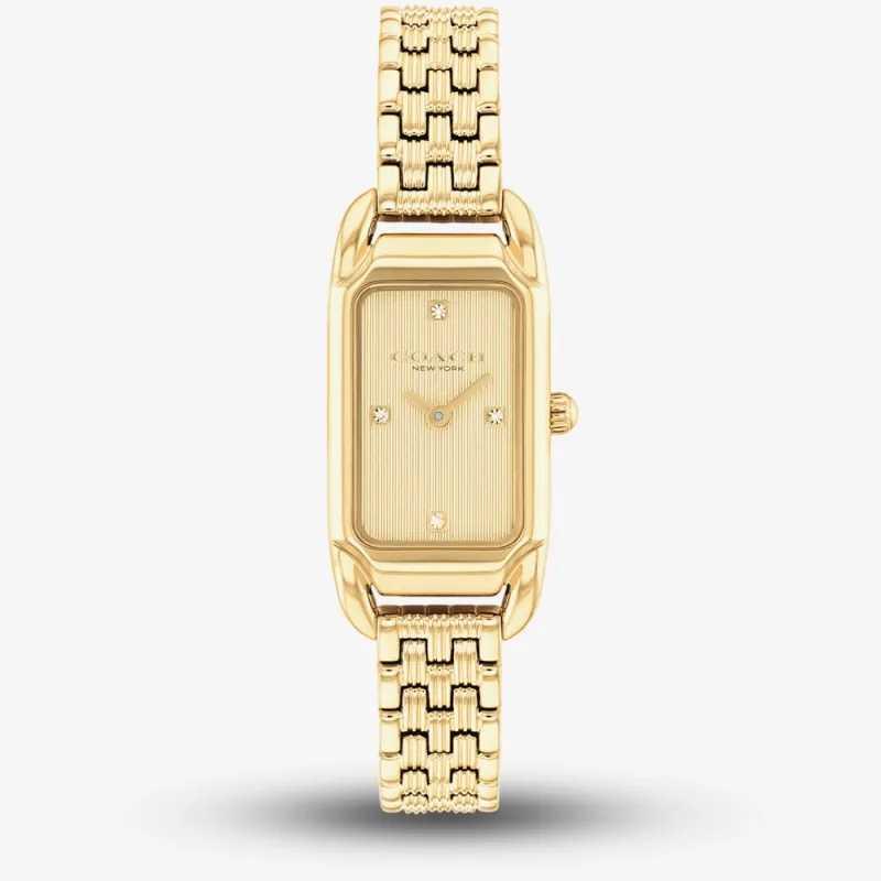Coach Ladies Cadie Gold Tone Bracelet Watch 14504629