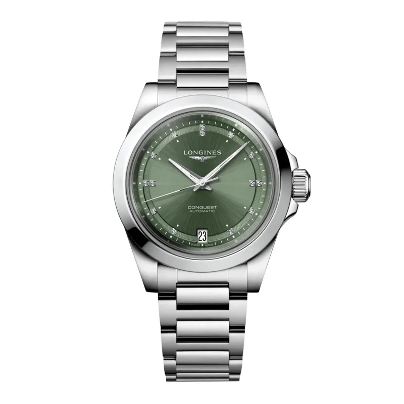 Conquest 34mm Ladies Watch Green