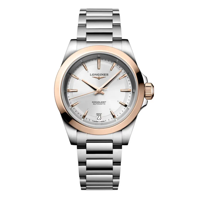 Conquest 34mm Ladies Watch Silver
