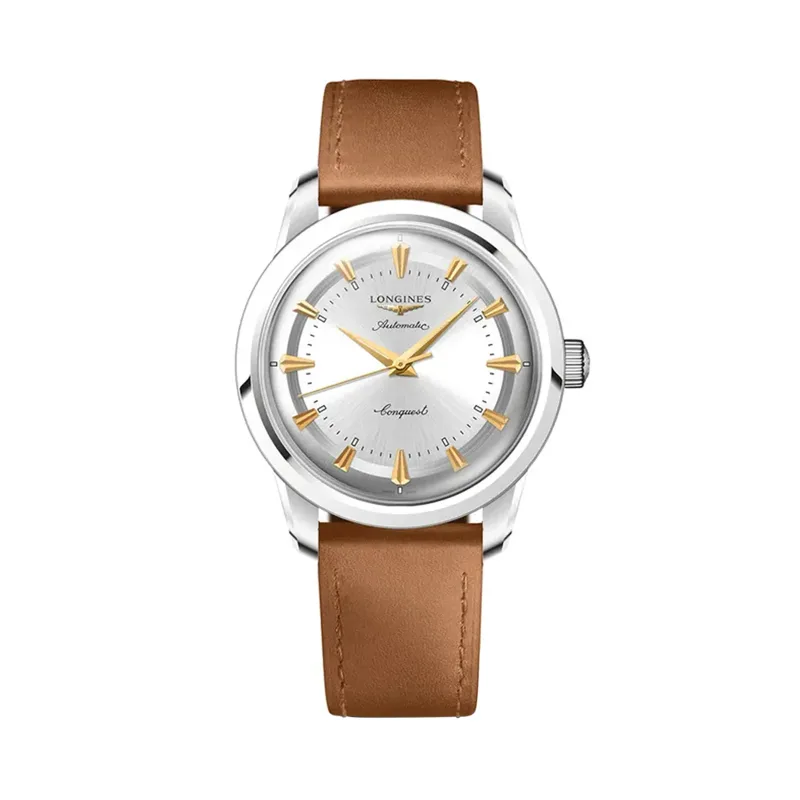 Conquest Heritage 38mm Mens Watch Silver