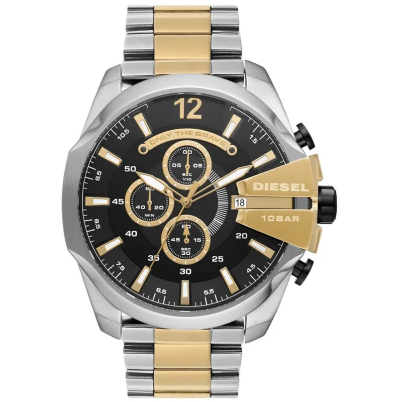 Diesel DZ4581 Mega Chief Two Tone Men's Watch
