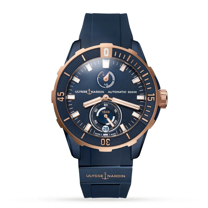 Diver 44mm Blue Pvd Titanium Case