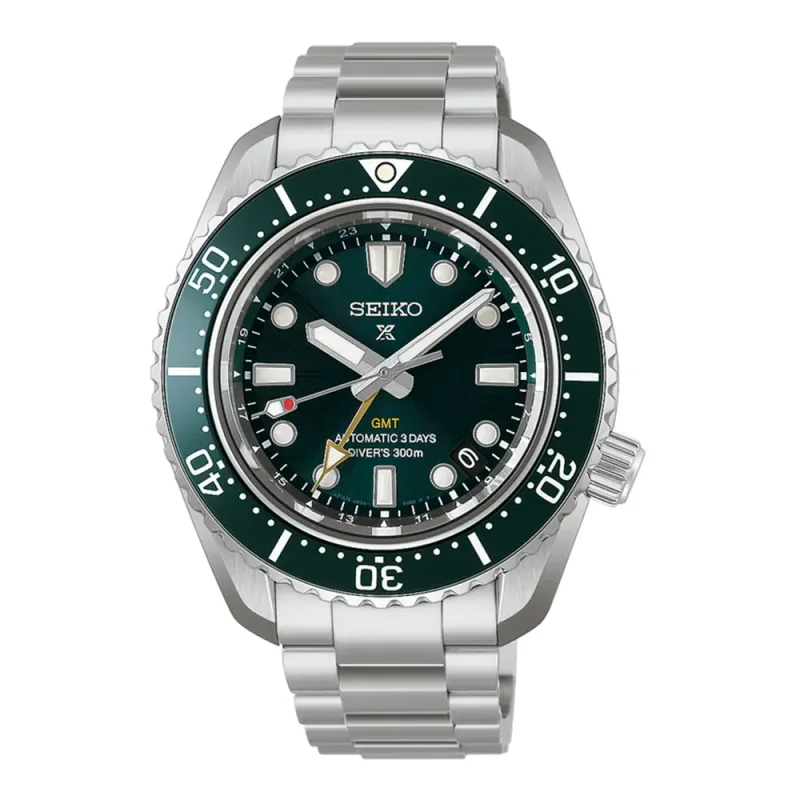 Diver's 1968 300M Heritage Gmt 42mm Mens Watch Pacific Green