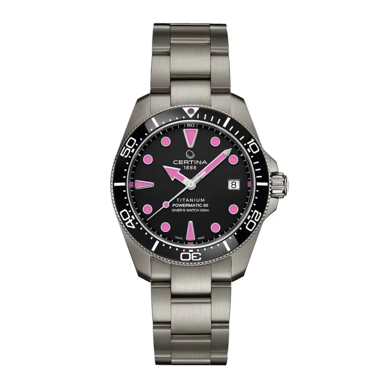 Ds Action Diver 38mm Titanium