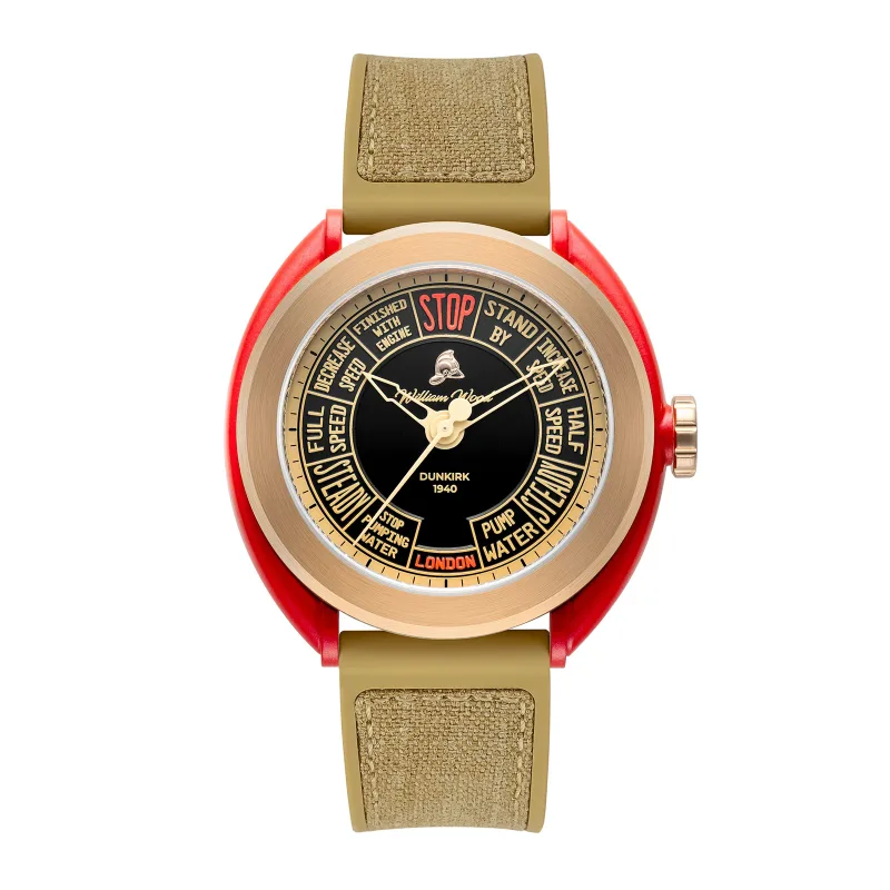 Dunkirk 42mm Mens Watch Black
