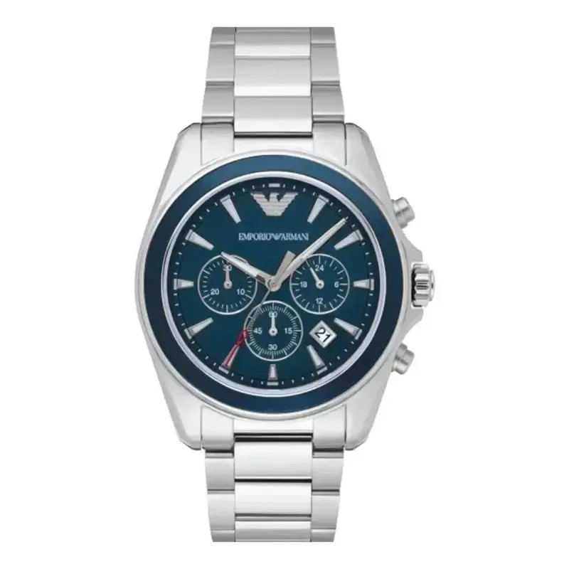 Emporio Armani AR6091 Sigma Chronograph Navy Dial Men's Watch