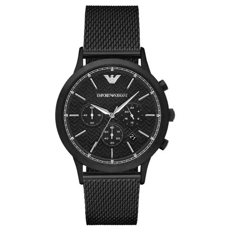 Emporio Armani Renato AR2498 Men's Chronograph Black Watch