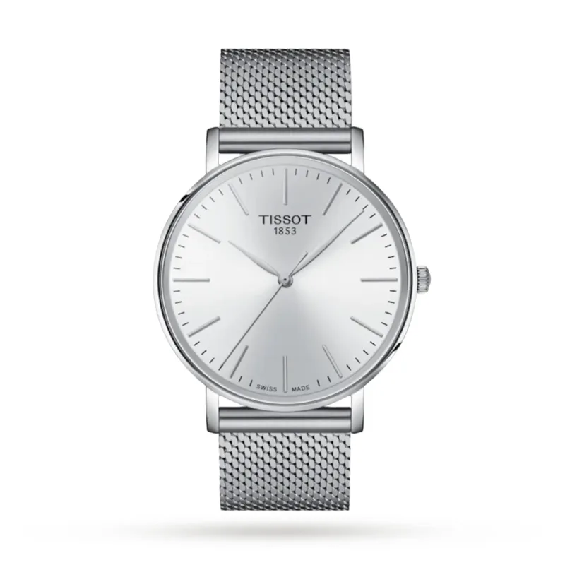 Everytime 40mm Mens Watch Silver