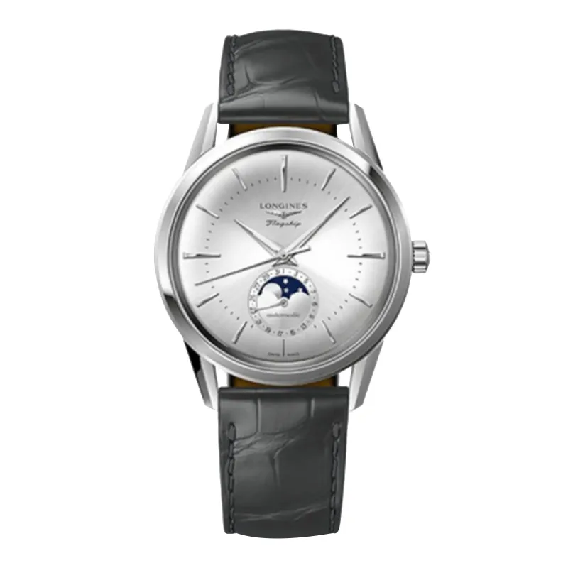 Flagship Classic 38.5mm Mens Watch Silver