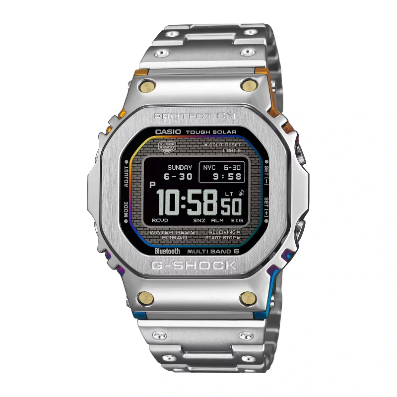 G-Shock Full Metal 5000 Series 49.5mm Limited Edition Mens Watch Silver