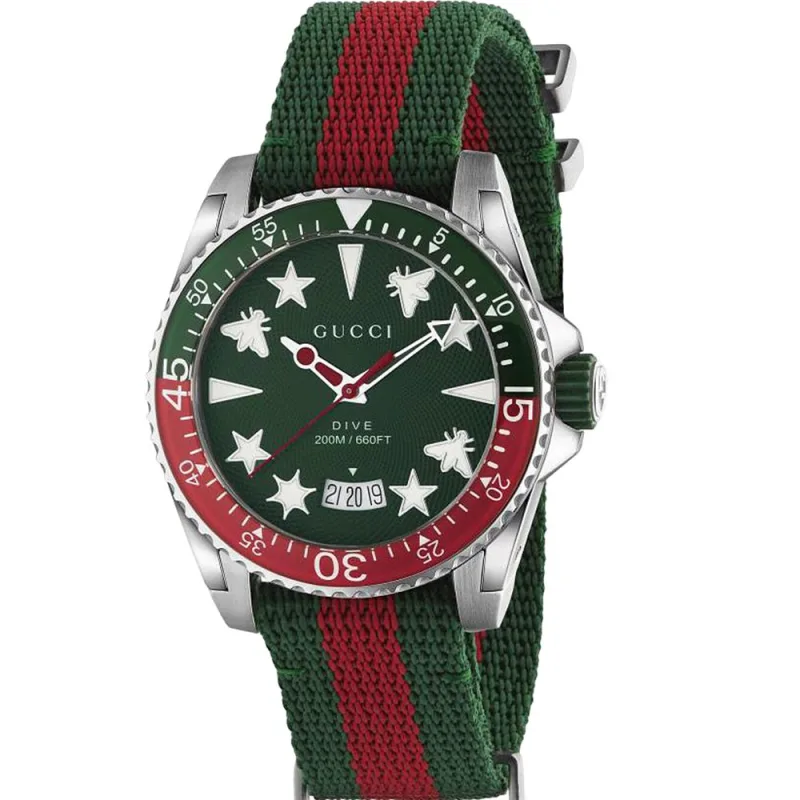 Gucci YA136339 Dive Men's Watch 40mm