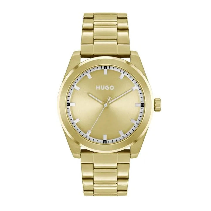 Hugo 1530354 Bright Gold Plated Bracelet Watch - W45426