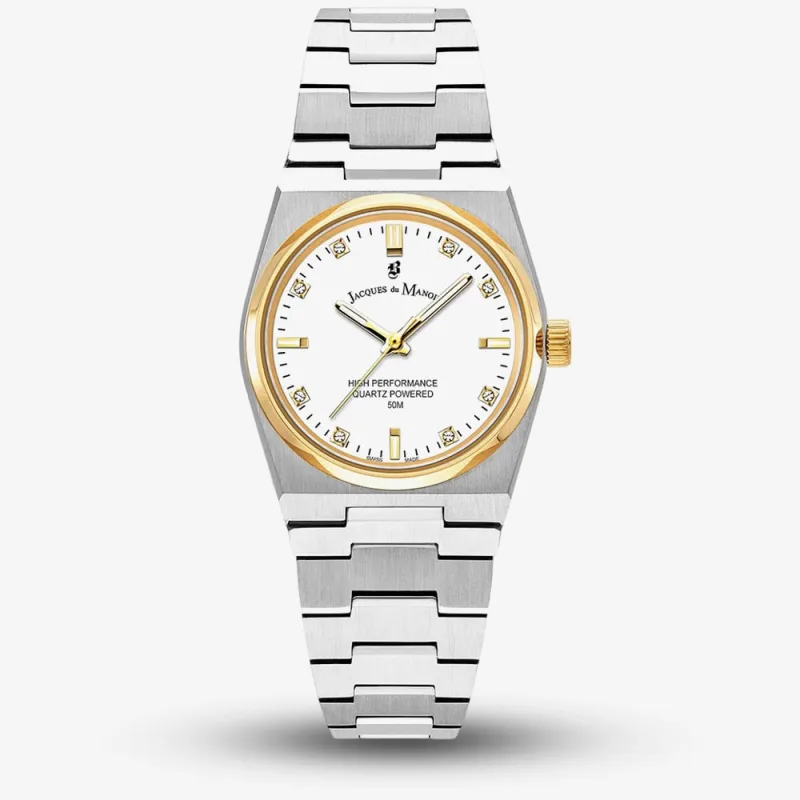 Jacques du Manoir Ladies Horizon Two Tone Watch JWL03605