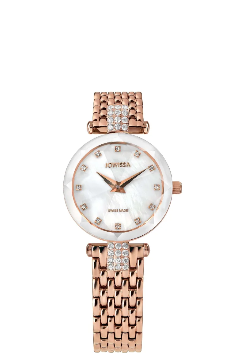 Jowissa Facet Strass Swiss Ladies Watch J5.774.S