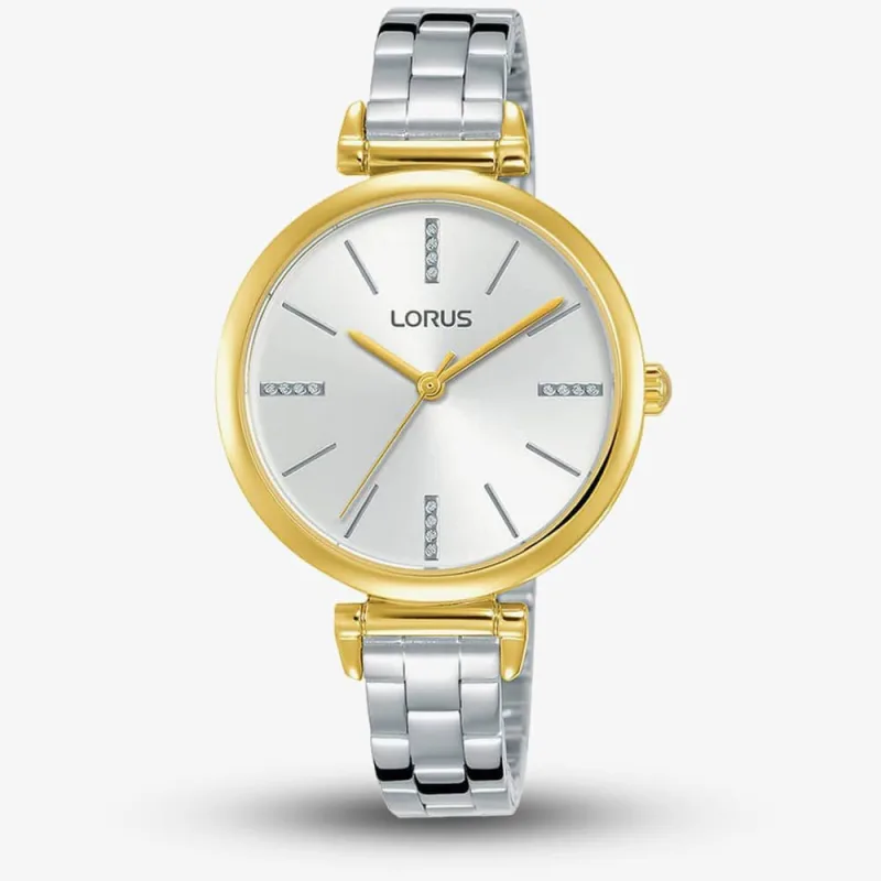 Lorus Ladies Dress Two Tone Watch RG236QX9
