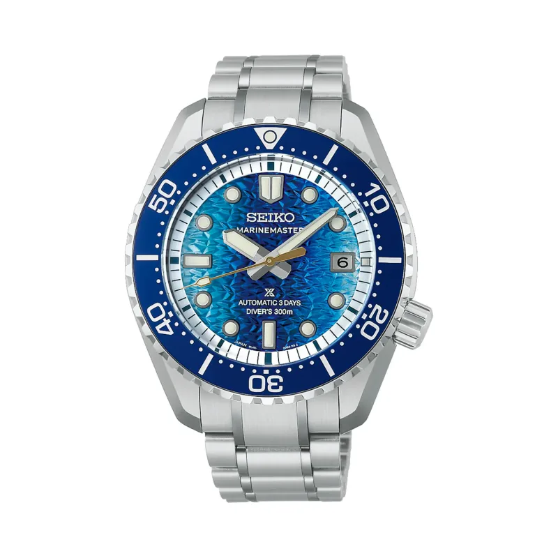 Marinemaster Jamstec Limited Edition 1968 Heritage Reinterpretation 42mm Mens Watch Blue