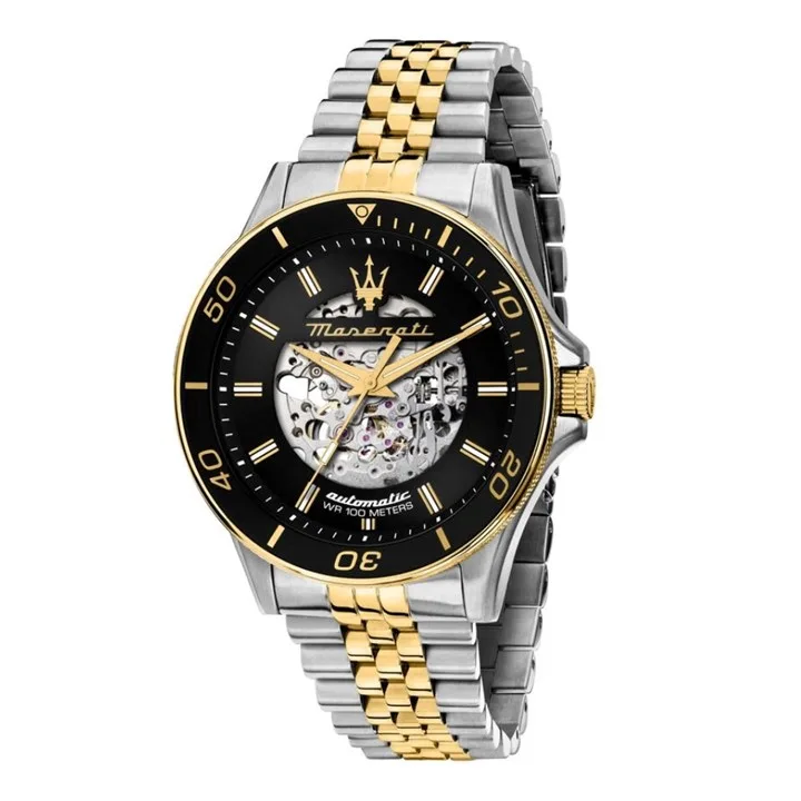 Maserati R8823140010 Sfida Automatic Two Tone Bracelet Watch - W81319
