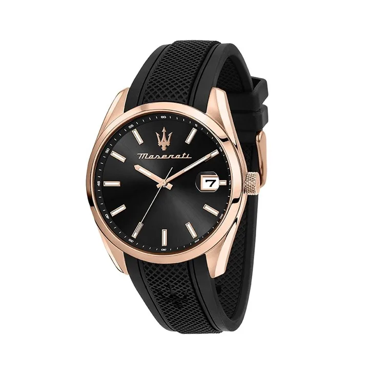 Maserati R8851151002 Attrazione Black Resin Strap Watch - Exclusive - W81189
