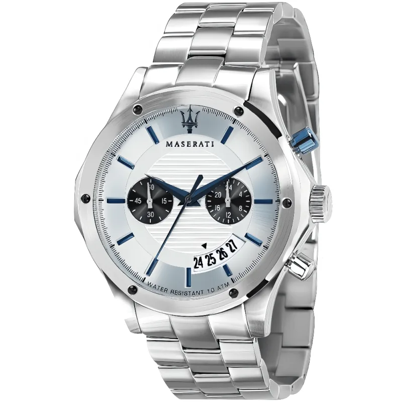Maserati R8873627005 Circuito Chronograph Silver Dial Men's Watch