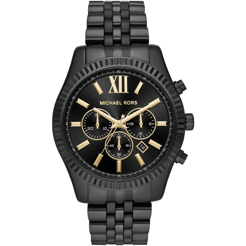 Michael Kors MK8603 Lexington Chronograph Black Dial Men's Watch