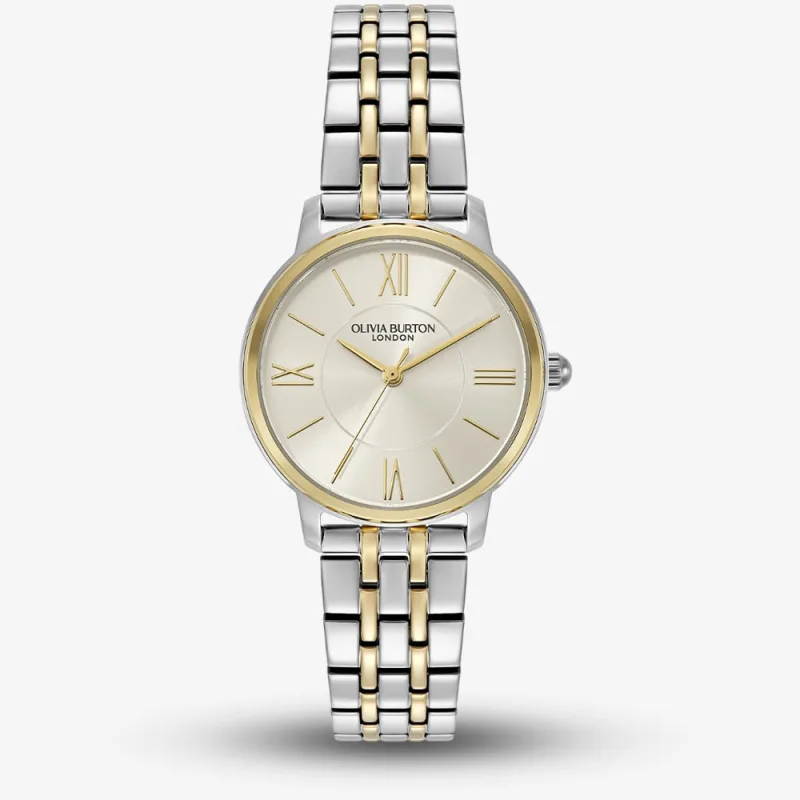 Olivia Burton Ladies Westbourne Two Colour Bracelet Watch 24000351