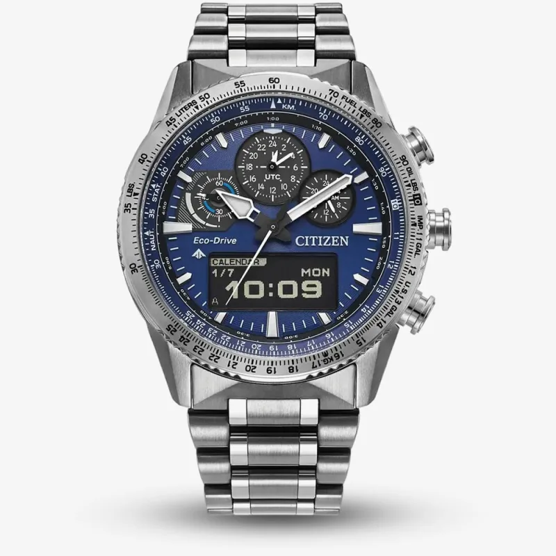 Promaster Skyhawk 43mm Mens Watch Blue