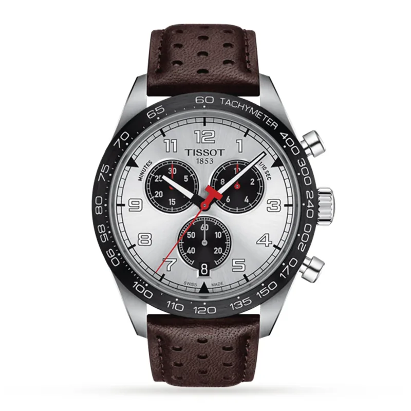 Prs 516 Chronograph 45mm Mens Watch Silver
