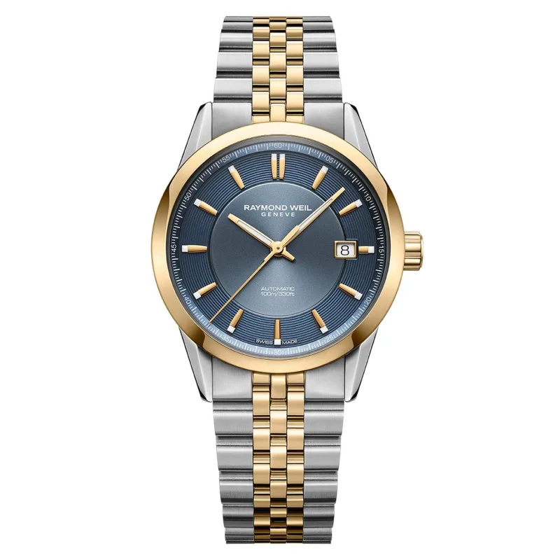 Raymond Weil Freelancer 38mm Stainless Steel and Yellow Gold Pvd Automatic Men's Watch
