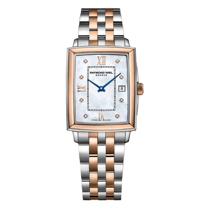 Raymond Weil Toccata Bi-Metal Mother of Pearl Diamond Watch