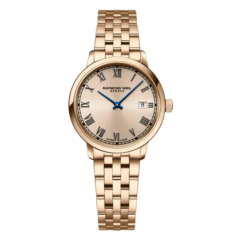 Raymond Weil Toccata Rose Gold Tone Quartz Ladies Watch