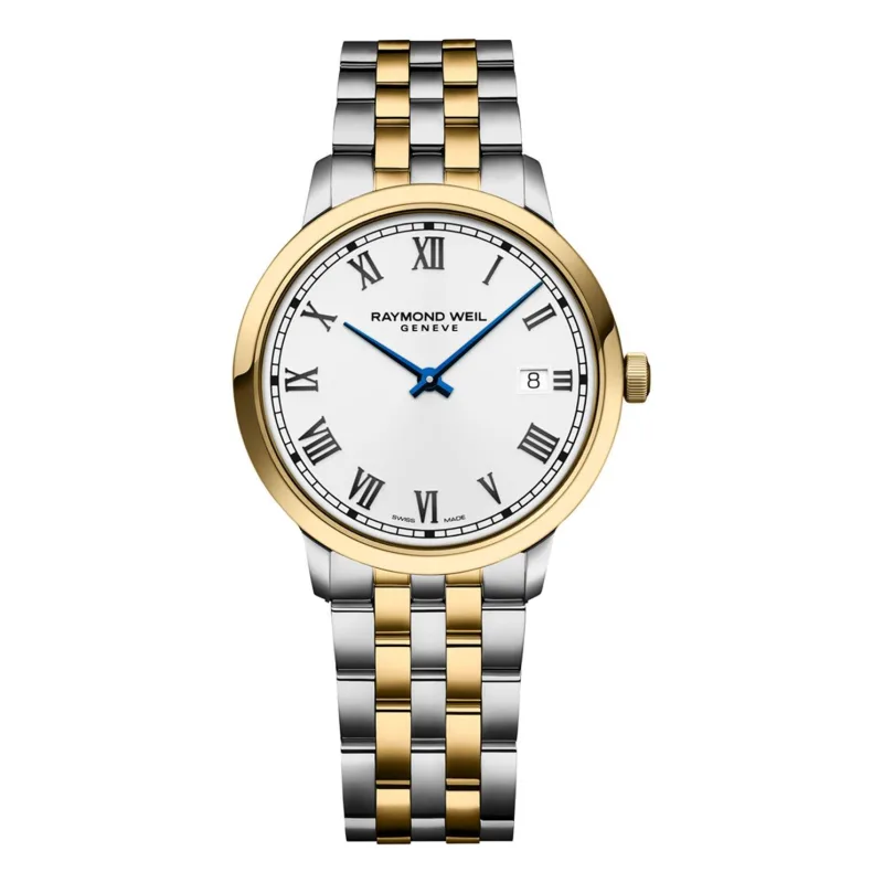 Raymond Weil Toccata Stainless Steel Gold Plated Quartz Watch