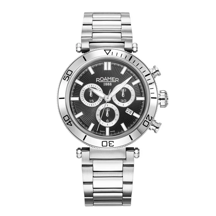 Roamer 994837 41 85 20 Toscana Black Dial Bracelet Watch - W60299