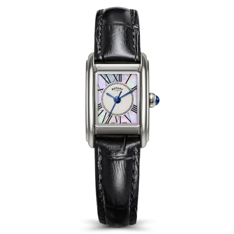 Rotary Women's Pink Heritage Astoria Mother of Pearl Watch, Size: 19mm