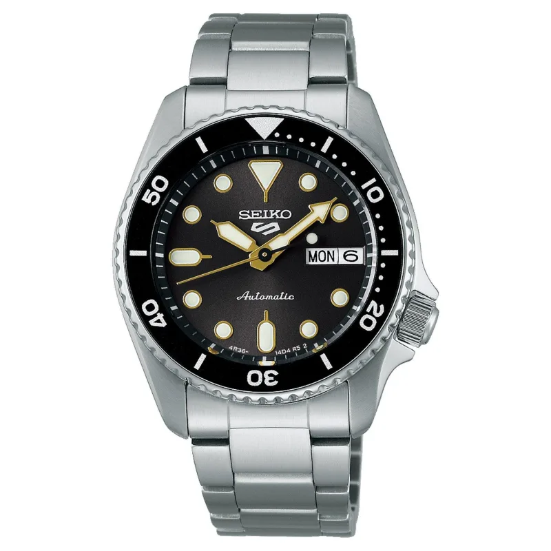 Seiko 5 Sports Skx 'Street Stonewash' 38mm Automatic Men's Watch