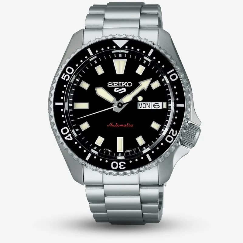 Seiko Mens 5 Sports Skx Redux Kuro Black Watch SRPL85K1