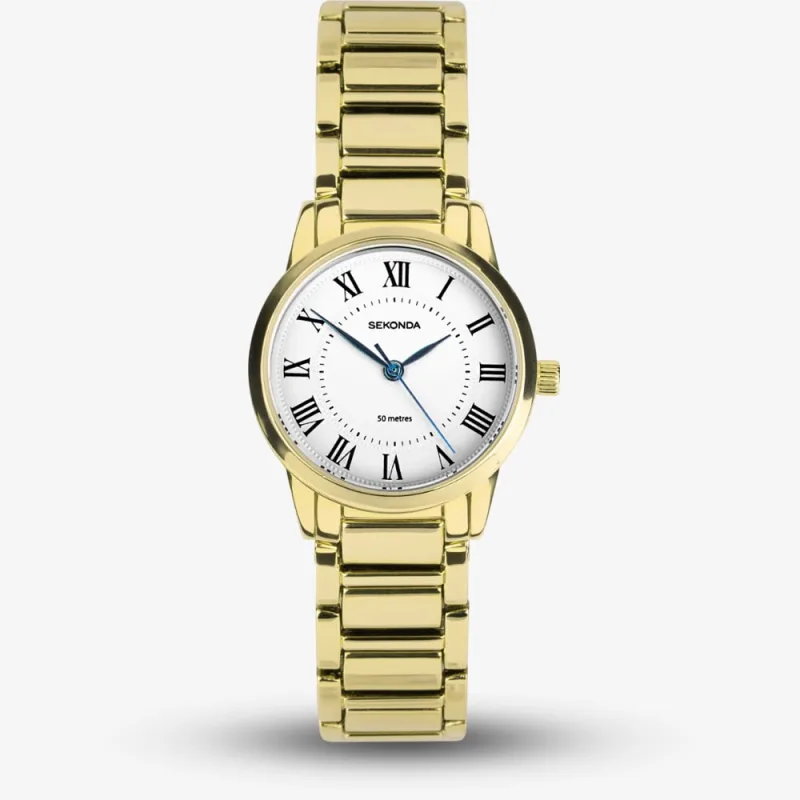Sekonda Ladies Beaumont Gold Watch 40681