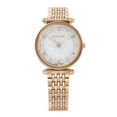 Swarovski Crystalline Wonder Rose Gold Metal Watch