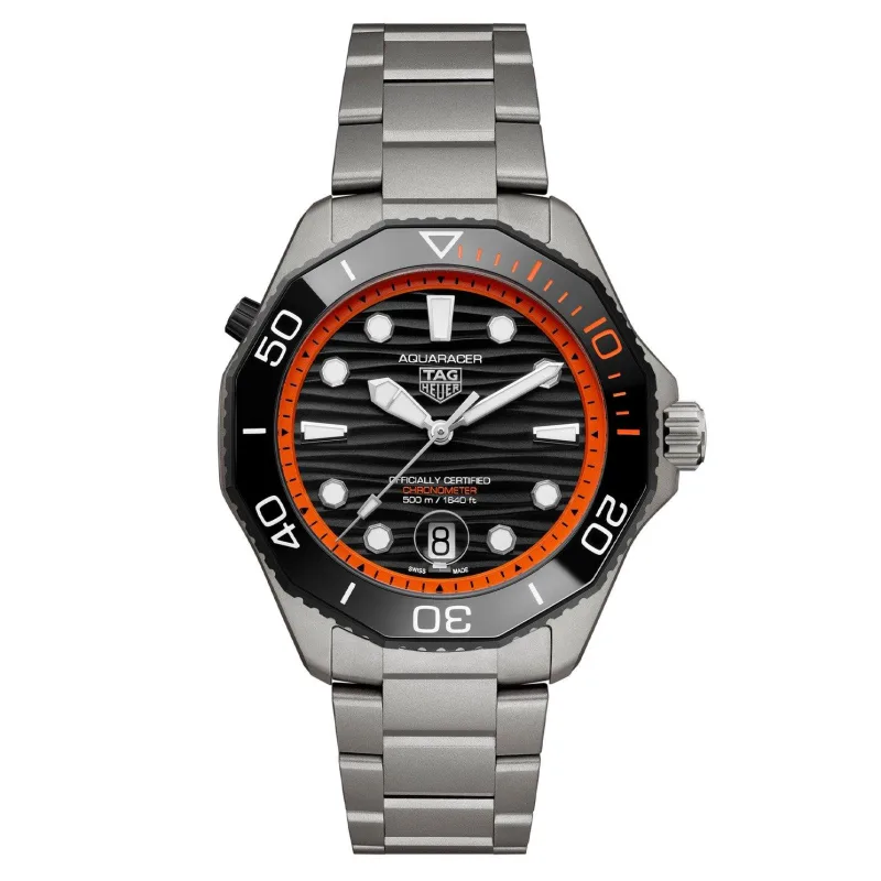 Tag Heuer Limited Edition Aquaracer Professional 500 Date 42mm Titanium Automatic Men's Watch