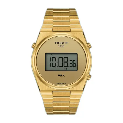 Prx Digital 40mm Unisex Watch Pvd Yellow Gold
