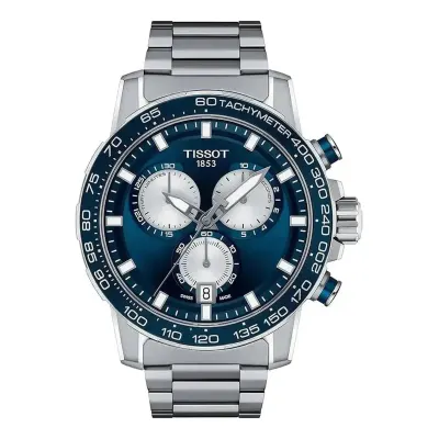 Tissot Supersport Chrono Blue Dial Men's Watch T125.617.11.041.00