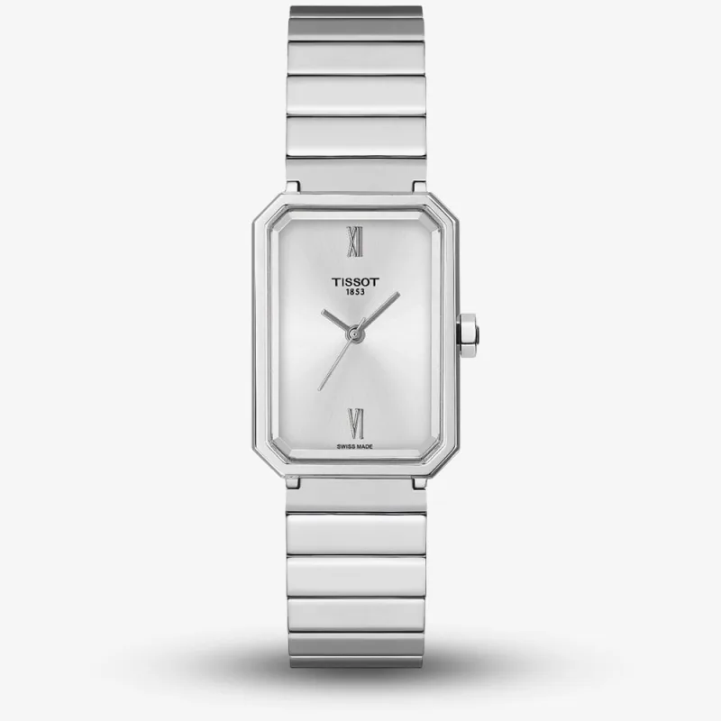 Tissot Ladies Srv Grey Dial Stainless Steel Bracelet Watch T160.110.11.033.00