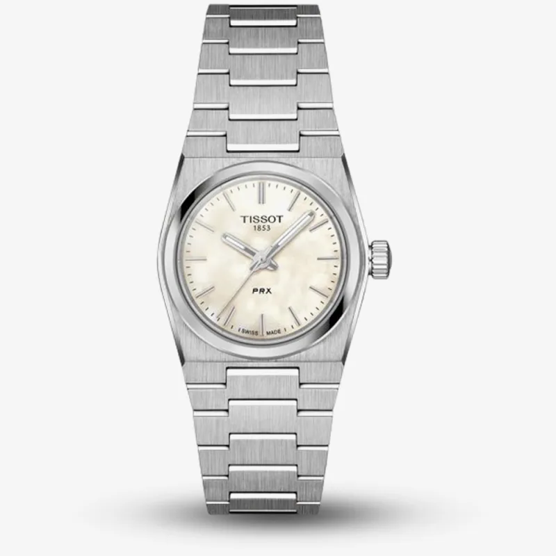 Tissot Ladies T-Classic Prx Mother of Pearl Dial Watch T137.010.11.111.00
